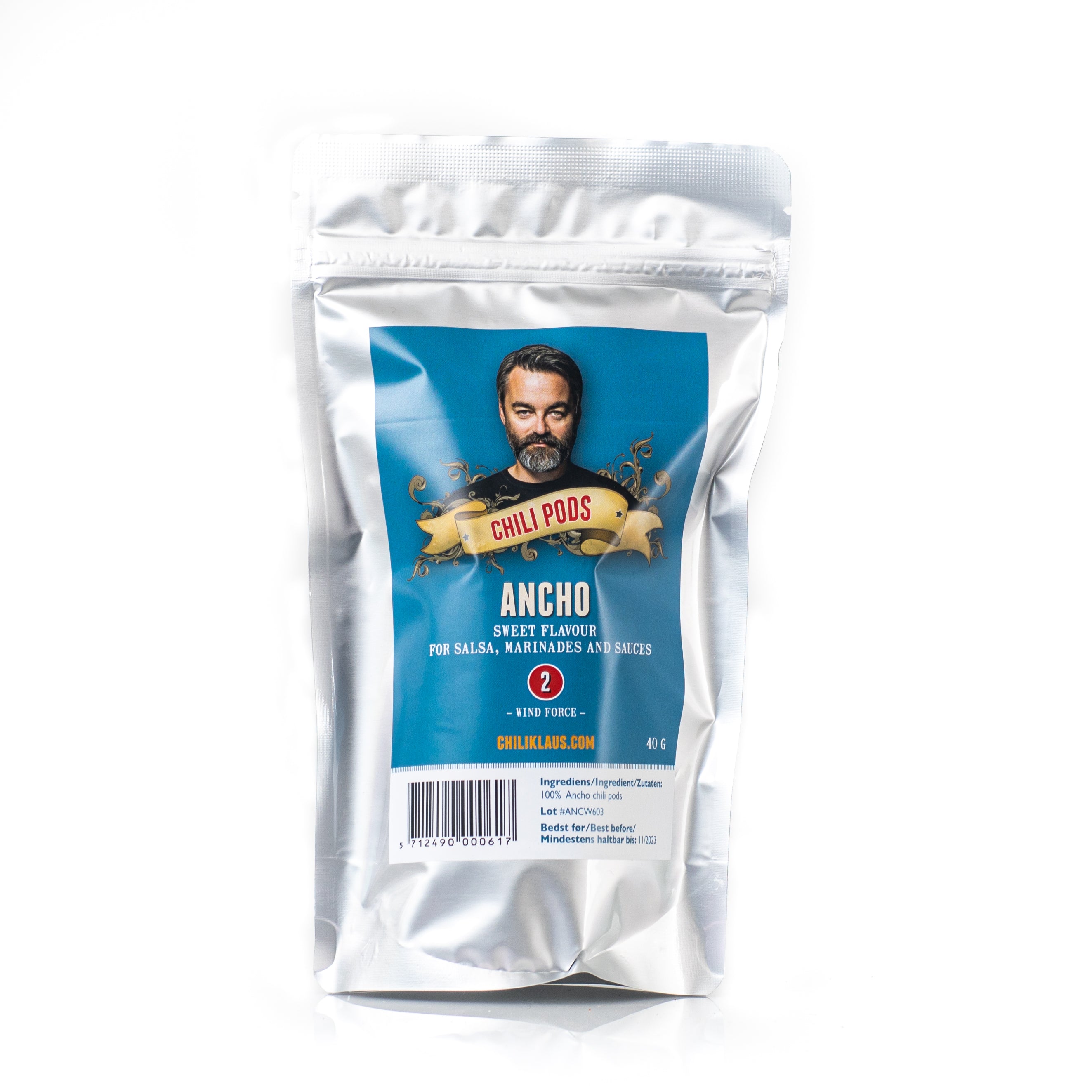 Ancho – hele og tørrede