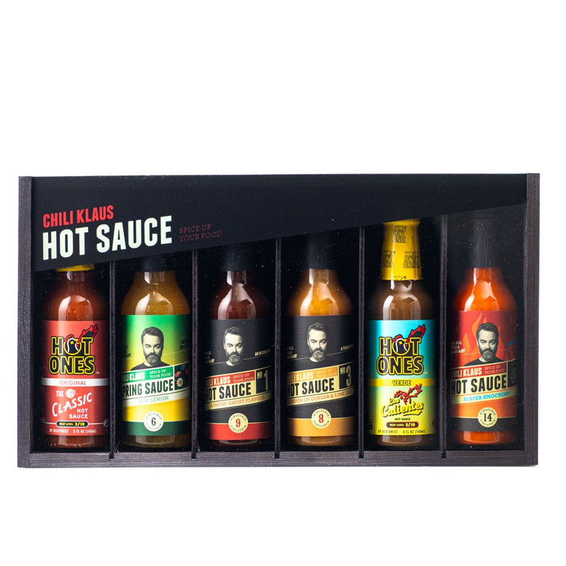 The RACK ver. 7 gavebox m. hot sauces