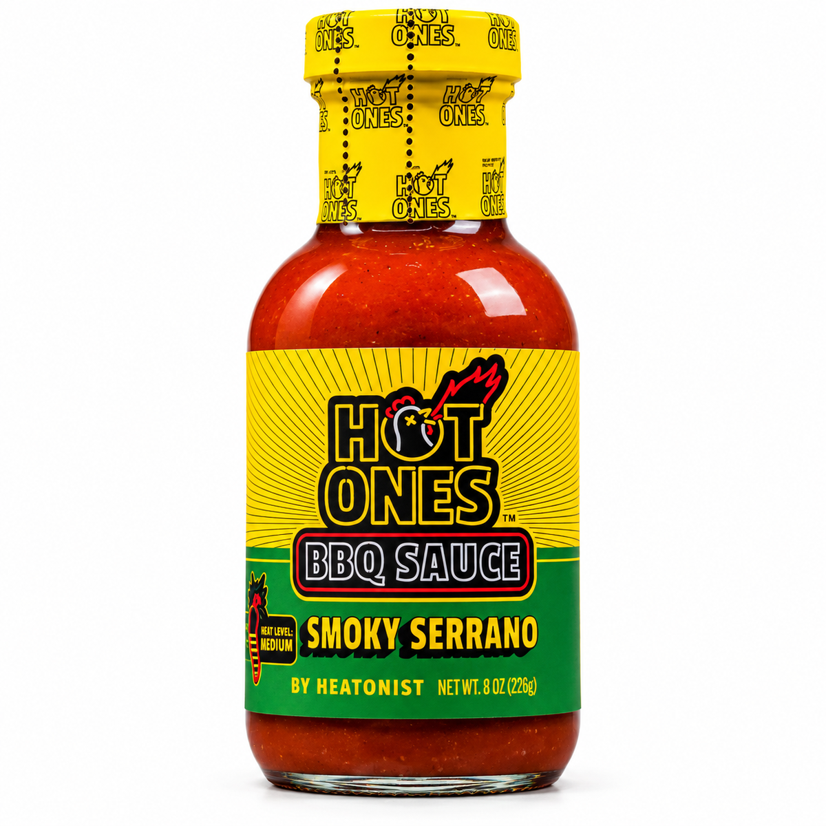 Hot Ones Smoky Serrano BBQ Sauce