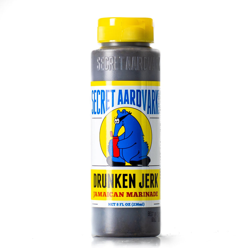 secret aarkvark hot sauce drunken jerk